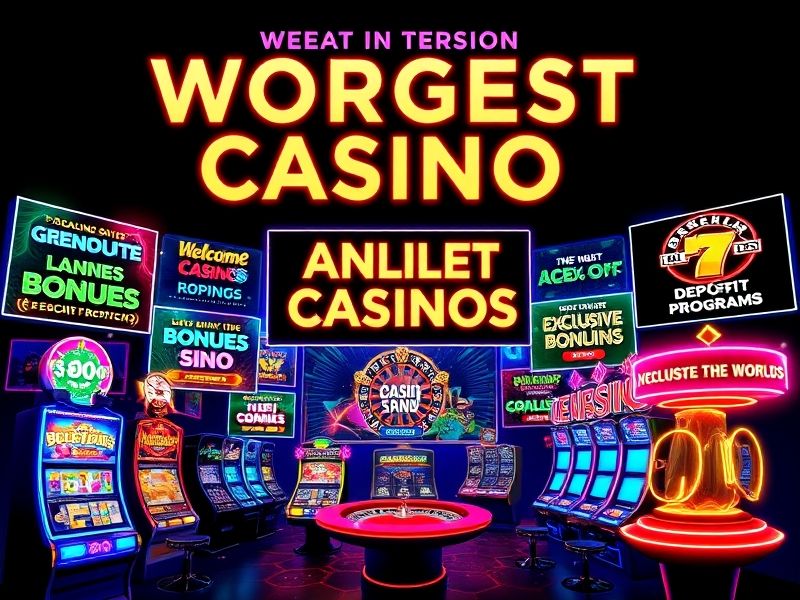 Discover the world's biggest online casinos in 2023 by player count, revenue, and game variety. Learn about their features, bonuses, and why they dominate the gambling industry.