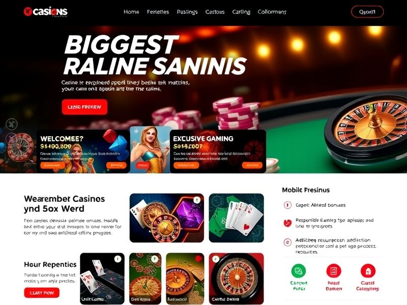 Discover the world's biggest online casinos in 2023 by player count, revenue, and game variety. Learn about their features, bonuses, and why they dominate the gambling industry.