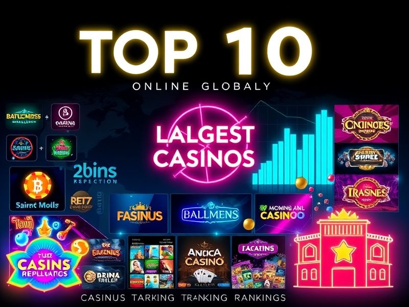 Discover the world's biggest online casinos in 2023 by player count, revenue, and game variety. Learn about their features, bonuses, and why they dominate the gambling industry.